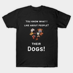 Professional Dog Groomer Dad shirt | Cute and funny dog shirt | White text T-Shirt